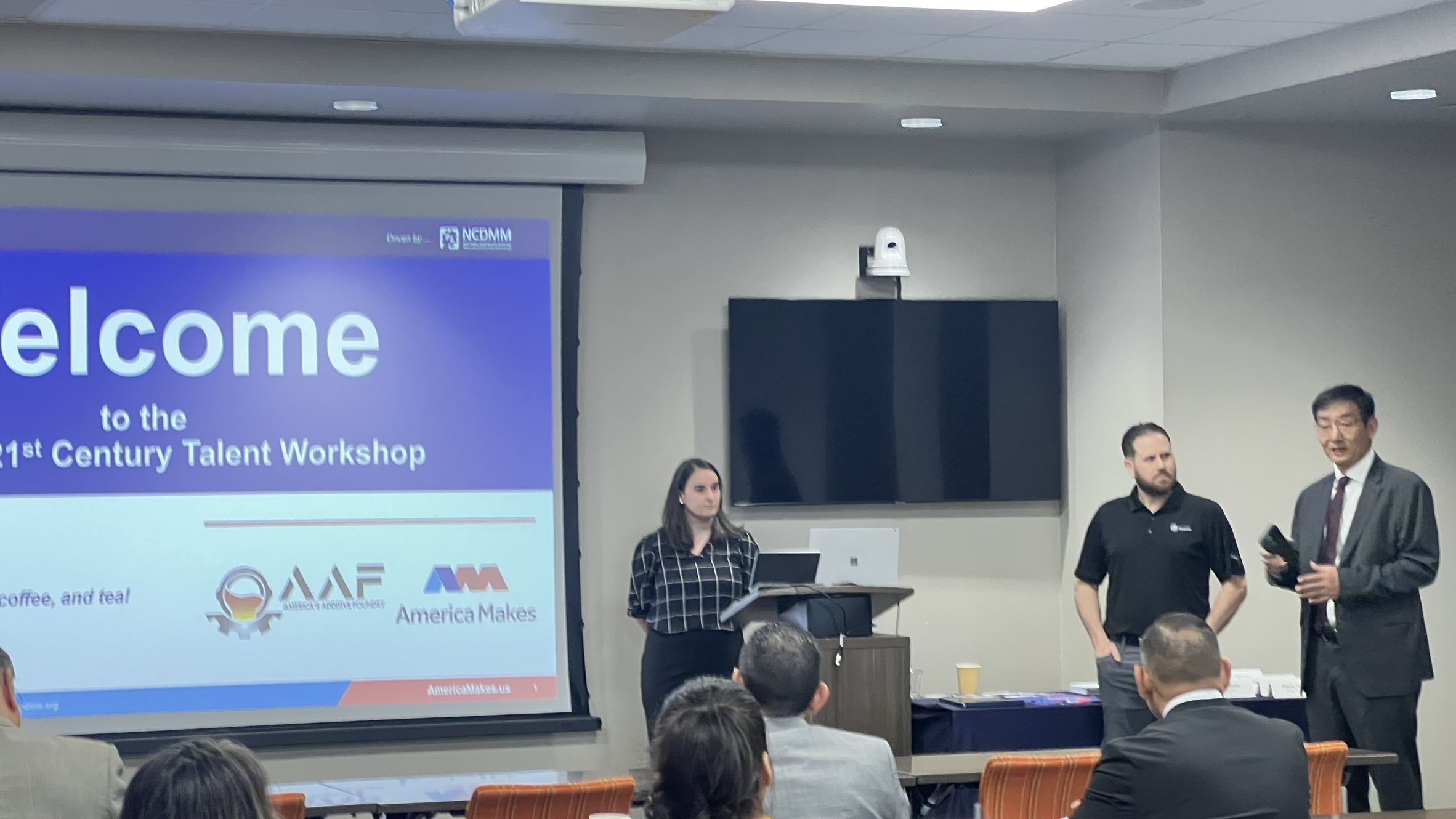 Dr.Li talking